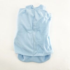 Halo SleepSack Swaddle Baby Blue Fleece 3-Way Adjustable Preemie